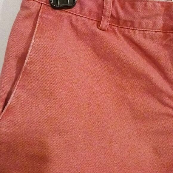 America Eagle Outfitters 100% Cotton Button Fly Shorts Salmon Pink Size 4 - Picture 6 of 12